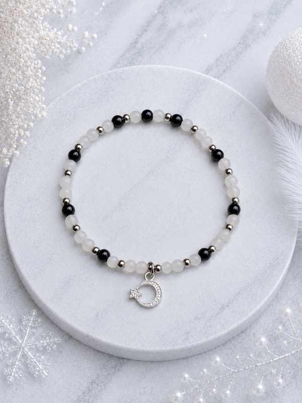 Wintermoon Snowfall - Armband