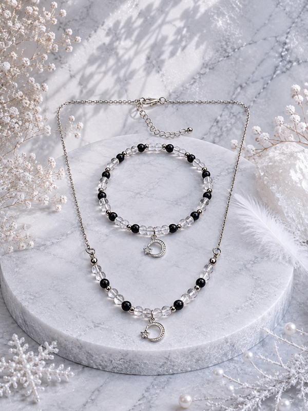 Wintermoon Starlight - Armband+Ketting