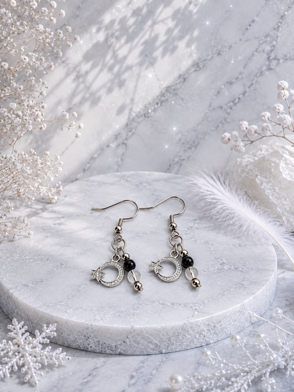 Wintermoon Starlight - Oorbellen