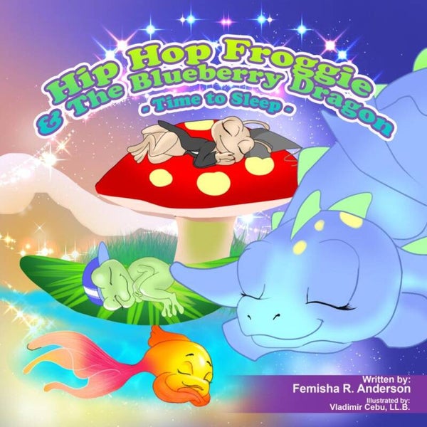 Hip Hop Froggie and The Blueberry Dragon - Hardcopy or Paperback
