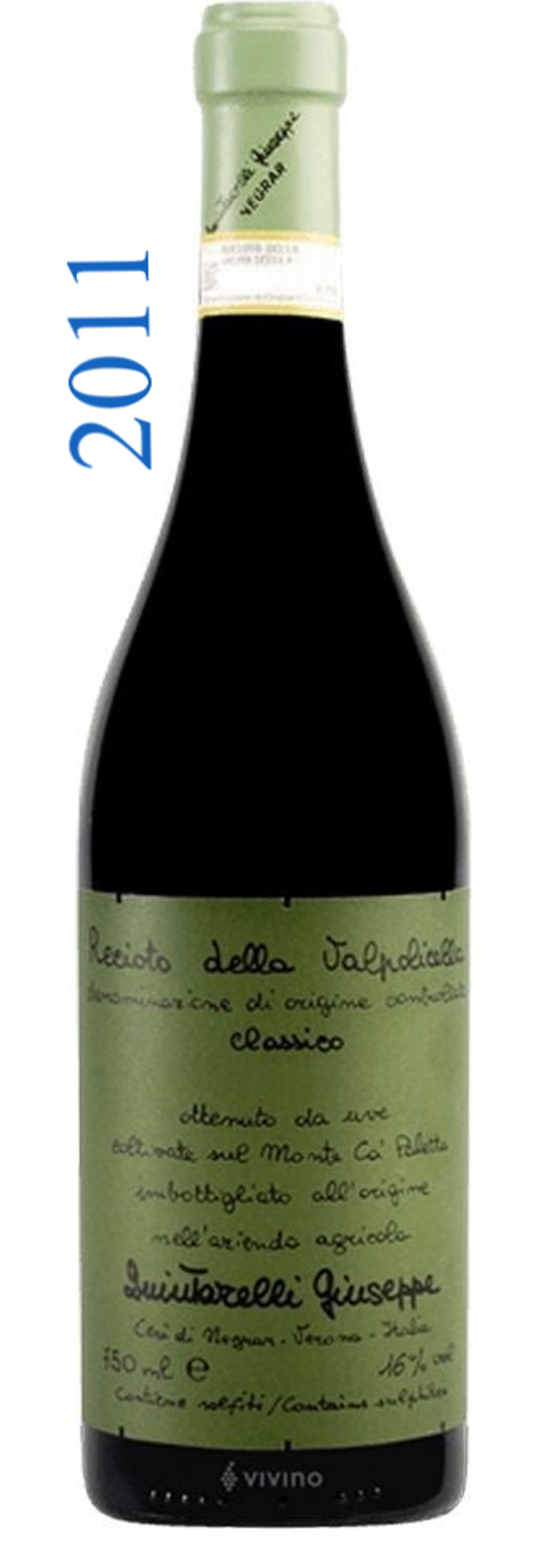 QUINTARELLI RECIOTO DELLA VALPOLICELLA CL. 2011