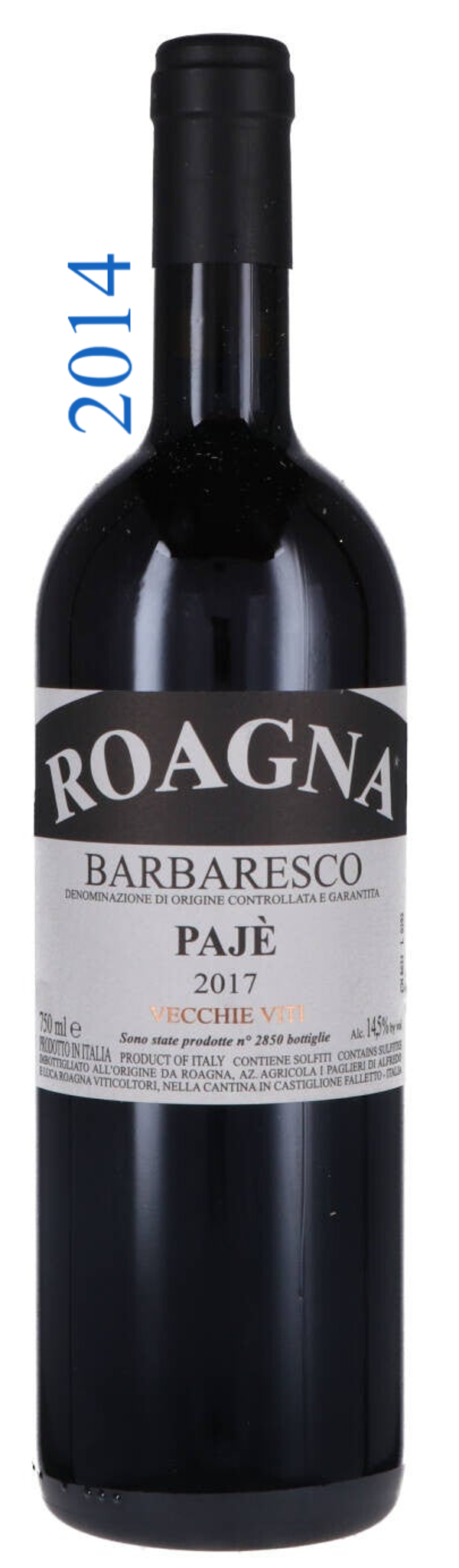 ROAGNA BARBARESCO VECCHIE VITI 2014