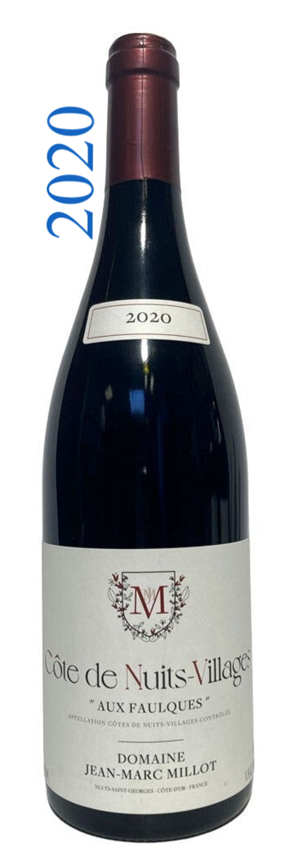 MARC MILLOT COTE DE NUITS VILLAGES 2020 AUX FAULQUES
