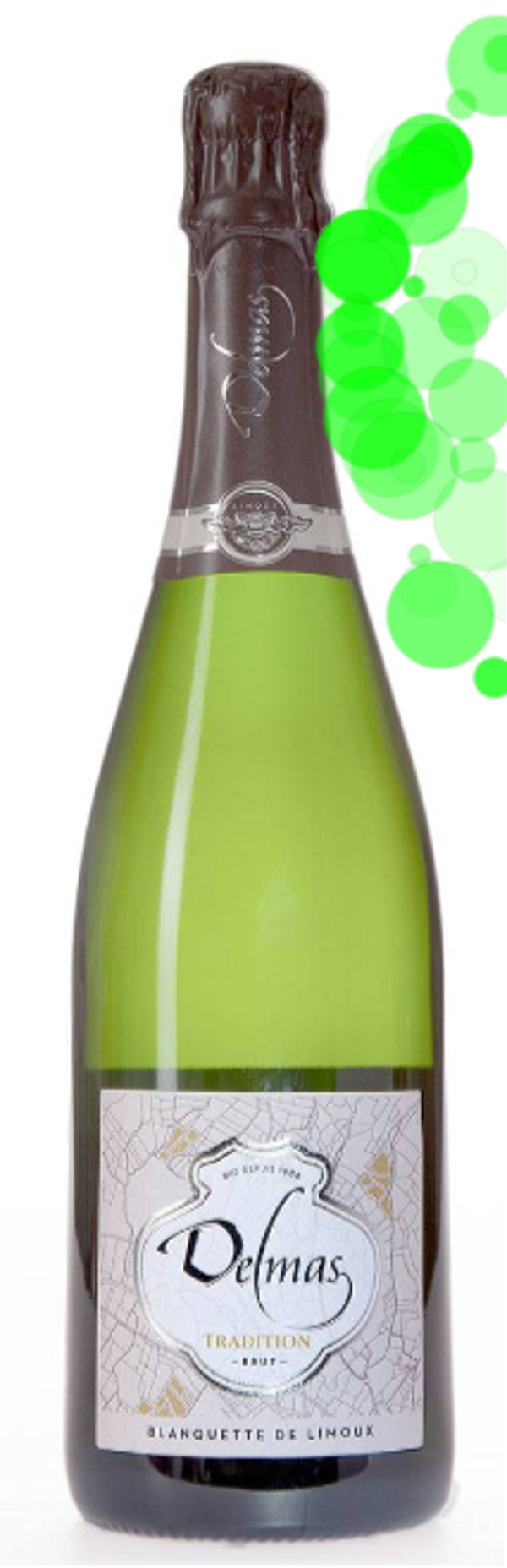 DOMAINE DELMAS CUVEE TRADITION BIO BRUT BLANQUETTE DE LIMOUX