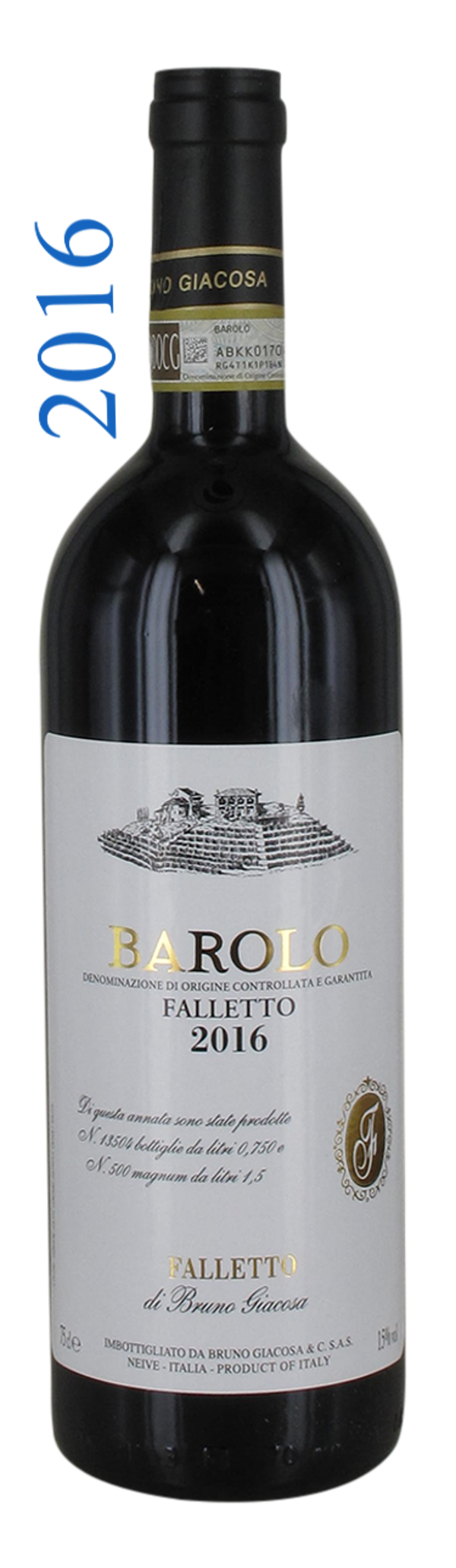 BRUNO GIACOSA FALLETTO BAROLO 2016