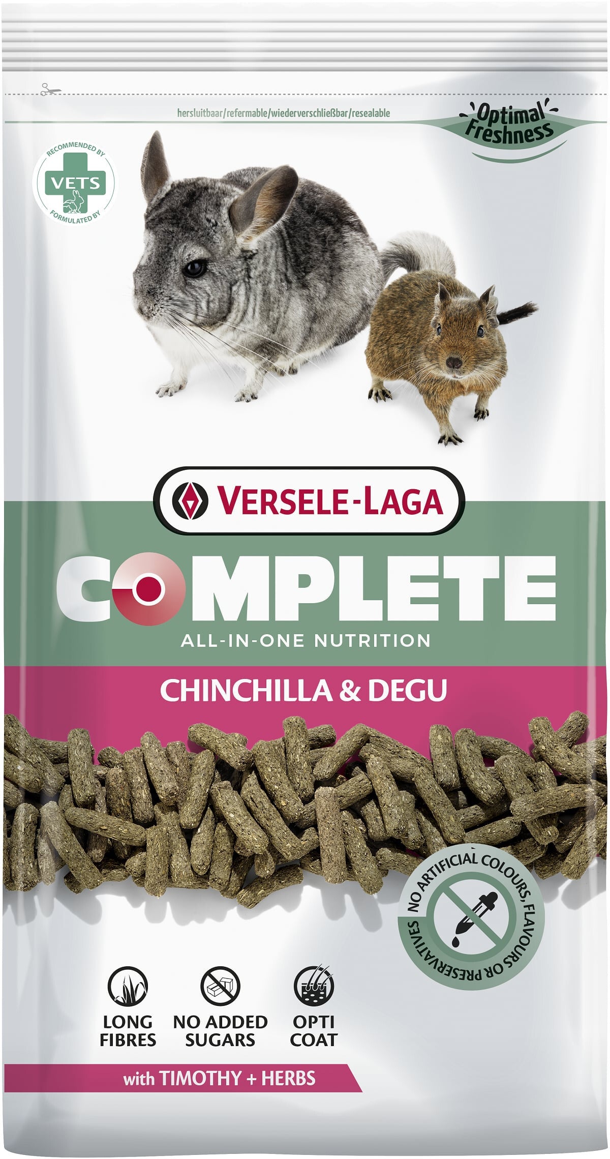 Versele-Lage Chinchilla et Octodon