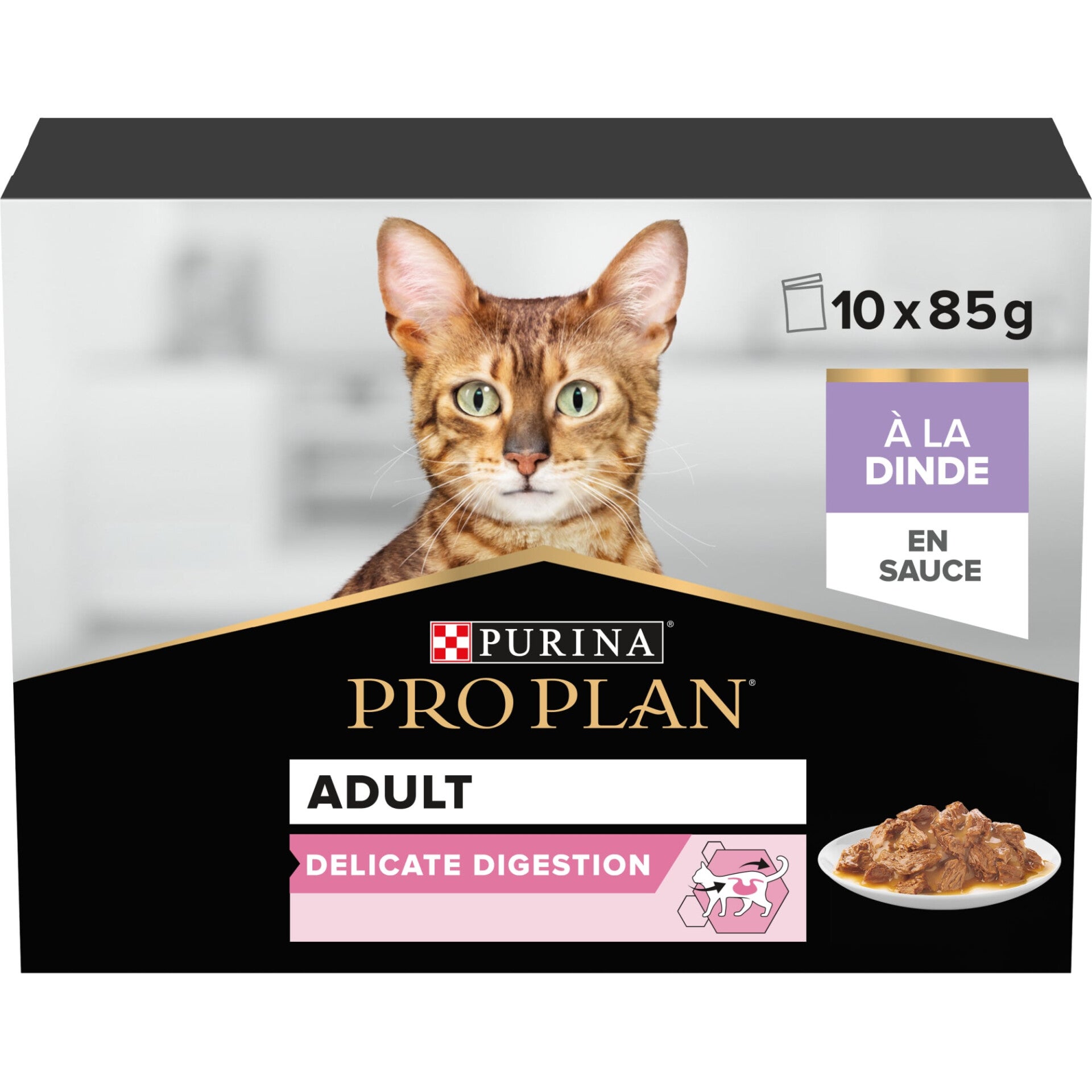 Pro Plan Chat en Sauce Digestion Délicate