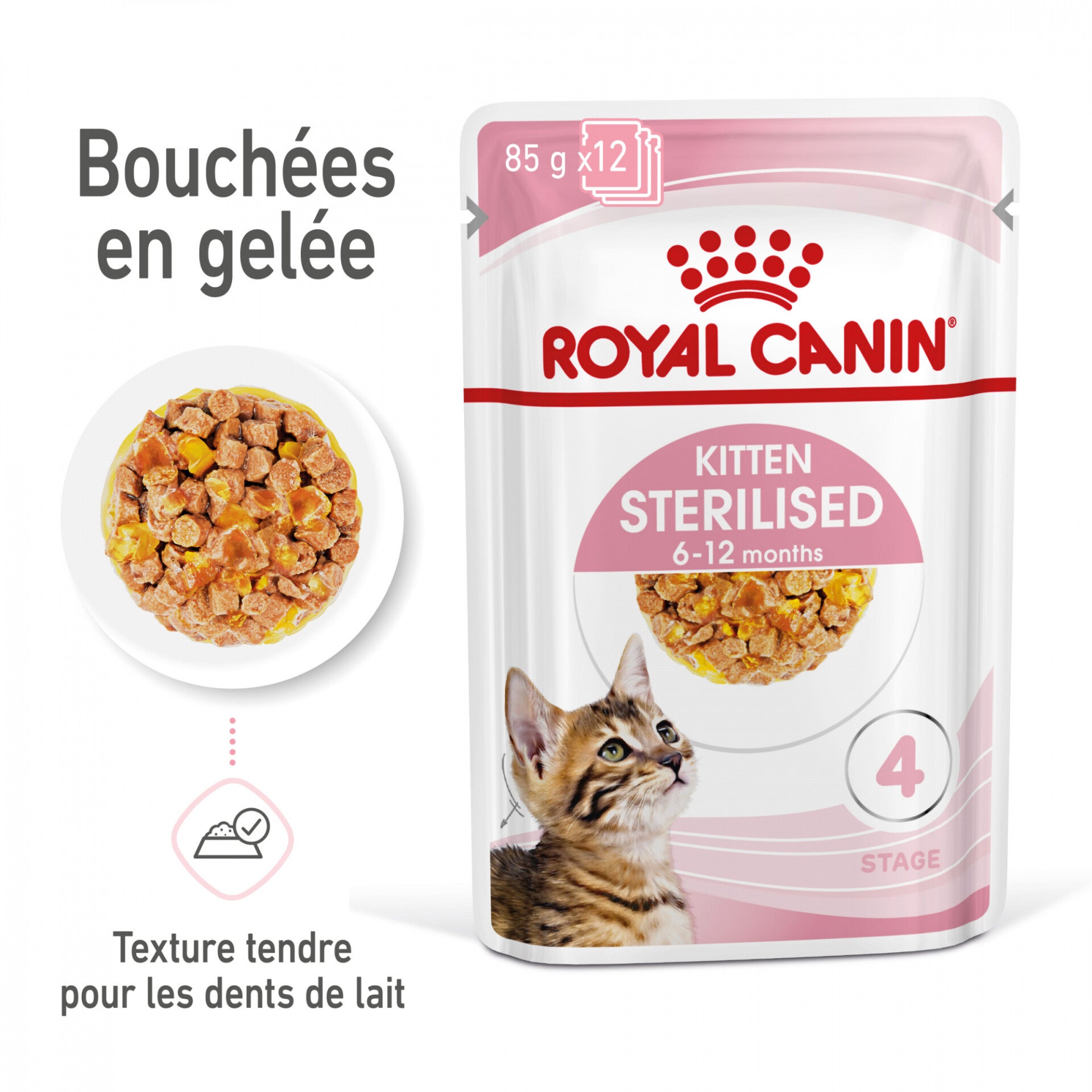 Royal Canin Chaton Stérilisé en Gelée
