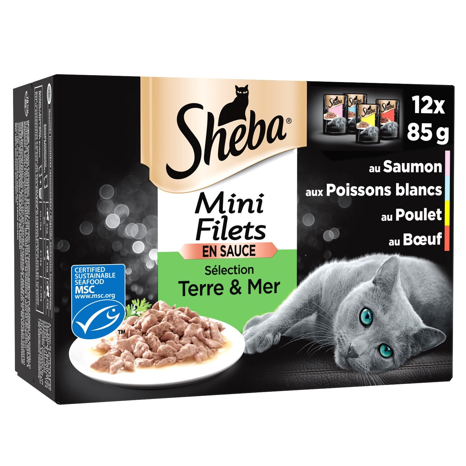Sheba Chat en Sauce Terre et Mer
