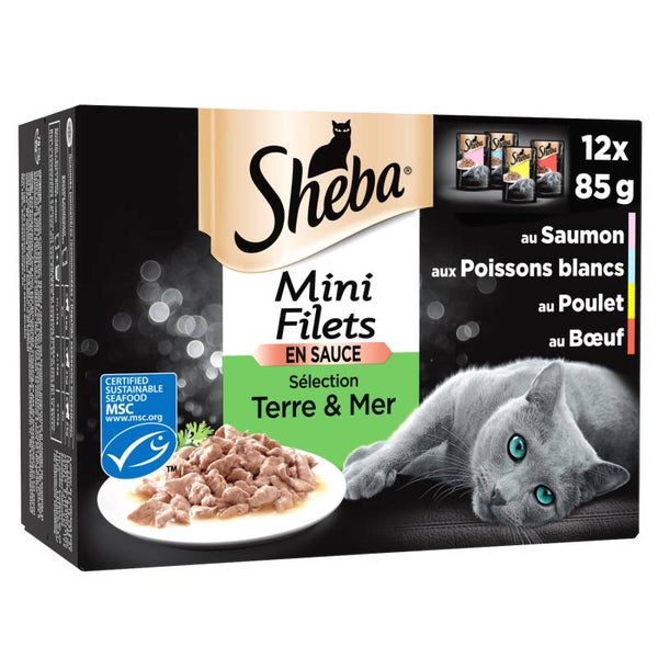 Sheba Chat en Sauce Terre et Mer