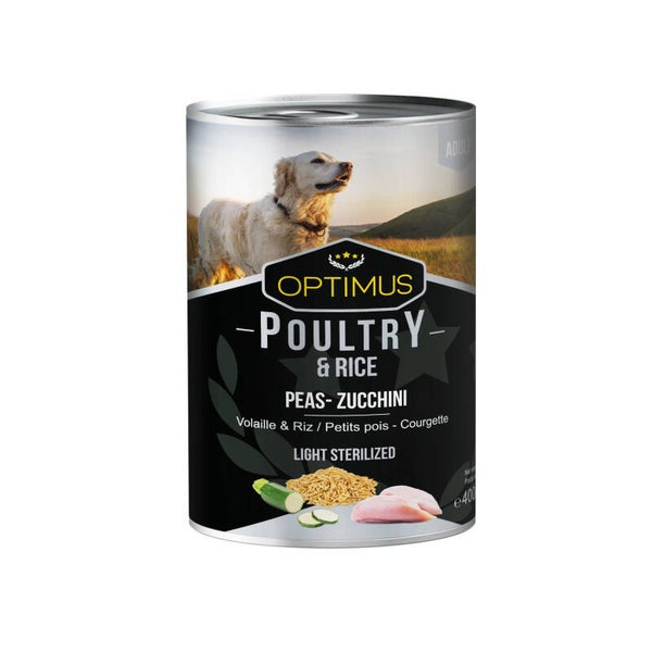 Optimus chien stérilisé Volaille et Riz