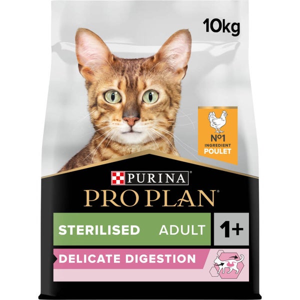 Pro Plan Chat Stérilisé Digestion Délicate au poulet