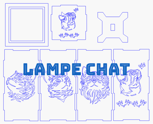 lampe chat