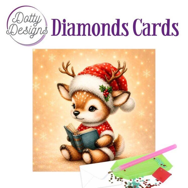 Dotty Designs Diamond Cards - Reindeer Tales
