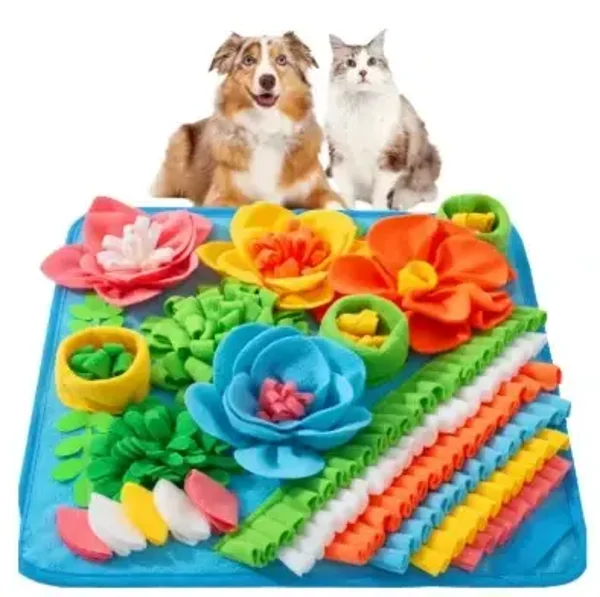 Snuffelkleed Bloemen- 40x40cm