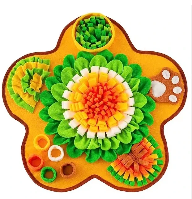 Snuffelkleed Zonnebloem - 60x60cm