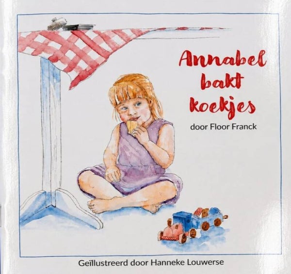 Annabel bakt koekjes