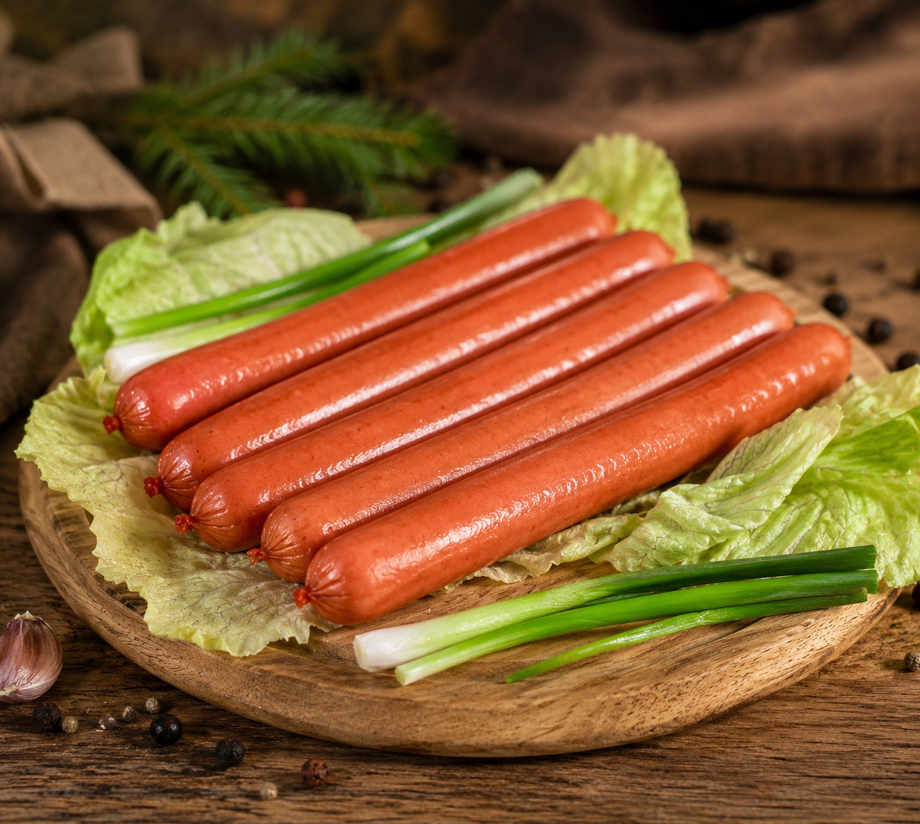 parówki z sarny