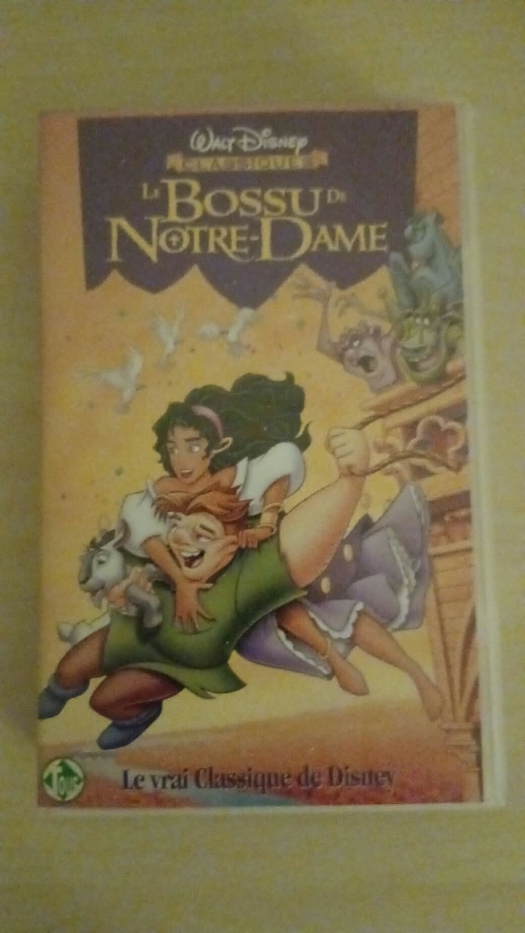 Cassette VHS Disney - Le Bossu de Notre-Dame (Édition Originale 1997) - TBE