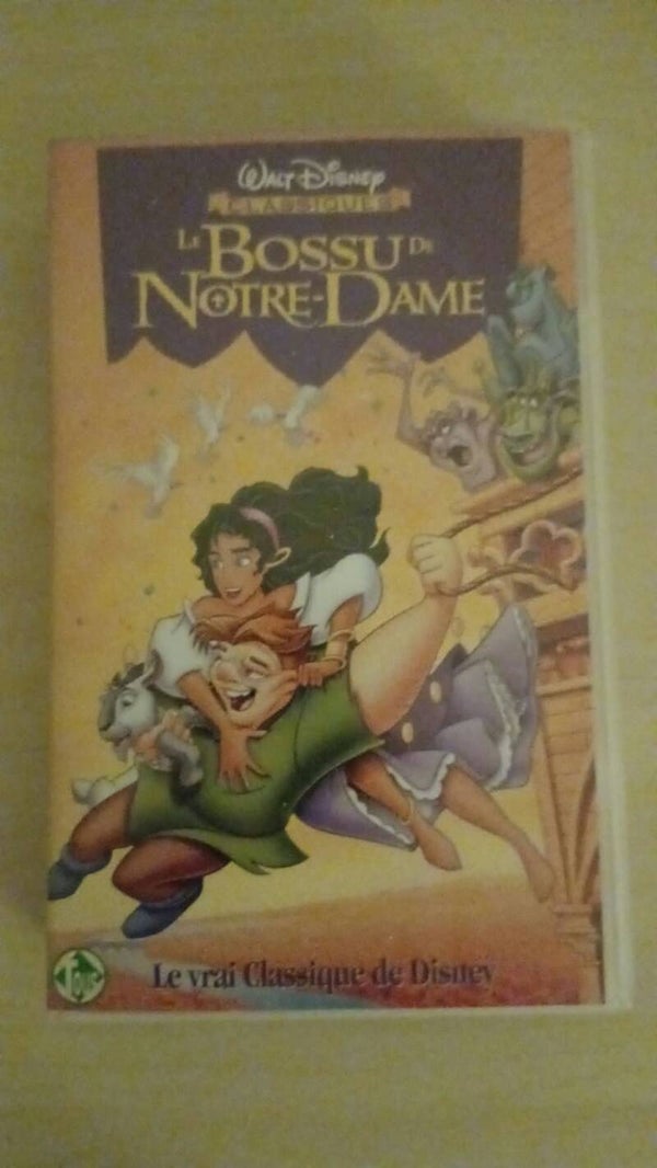Cassette VHS Disney - Le Bossu de Notre-Dame (Édition Originale 1997) - TBE