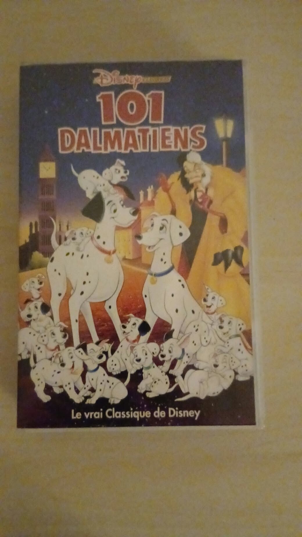 Cassette VHS Disney - Les 101 Dalmatiens (Édition Classique)