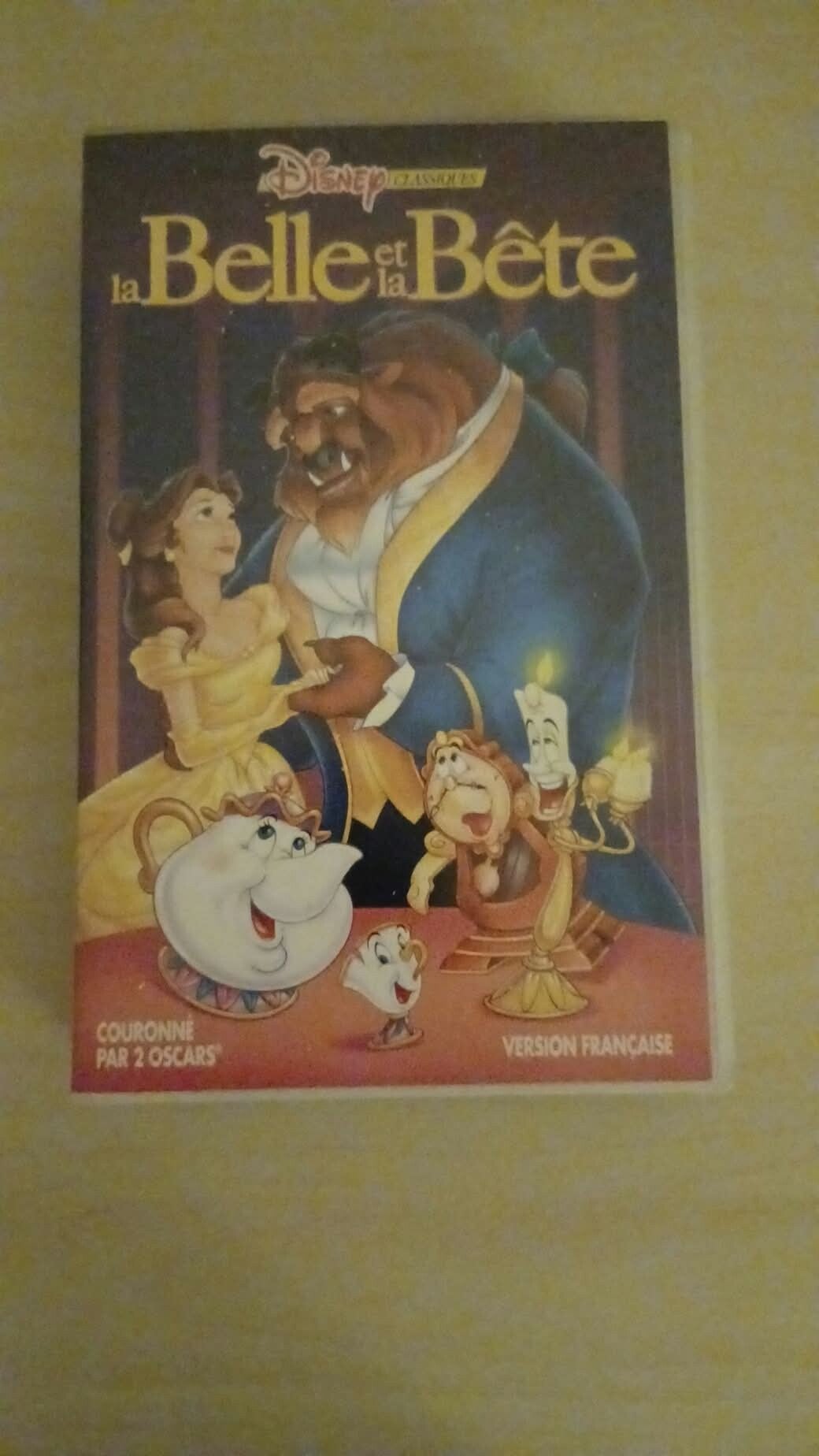 Cassette VHS Disney - La Belle et la Bête (Édition Originale 1993) - Très Bon État