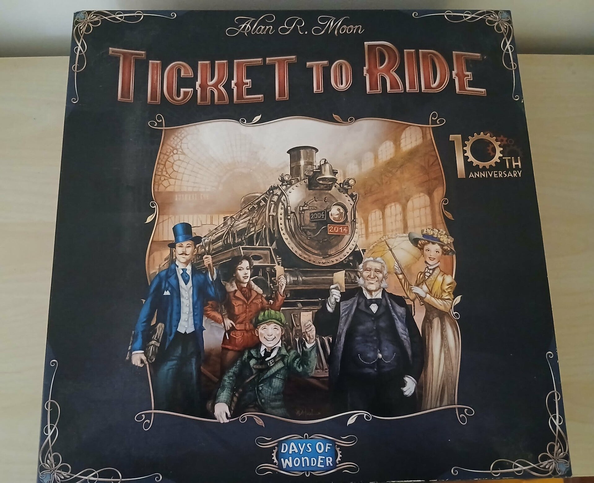 Jeu - Ticket to Ride - Les Aventuriers du Rail - Édition Luxe 10ème Anniversaire