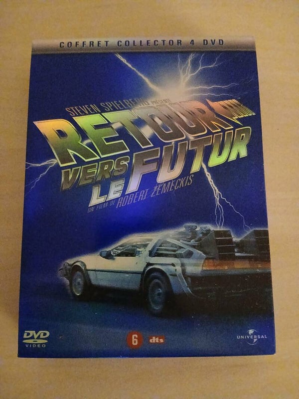 [ÉTAT COLLECTION] Coffret Retour vers le Futur - Édition Intégrale 4 DVD Digipack - COMPLET