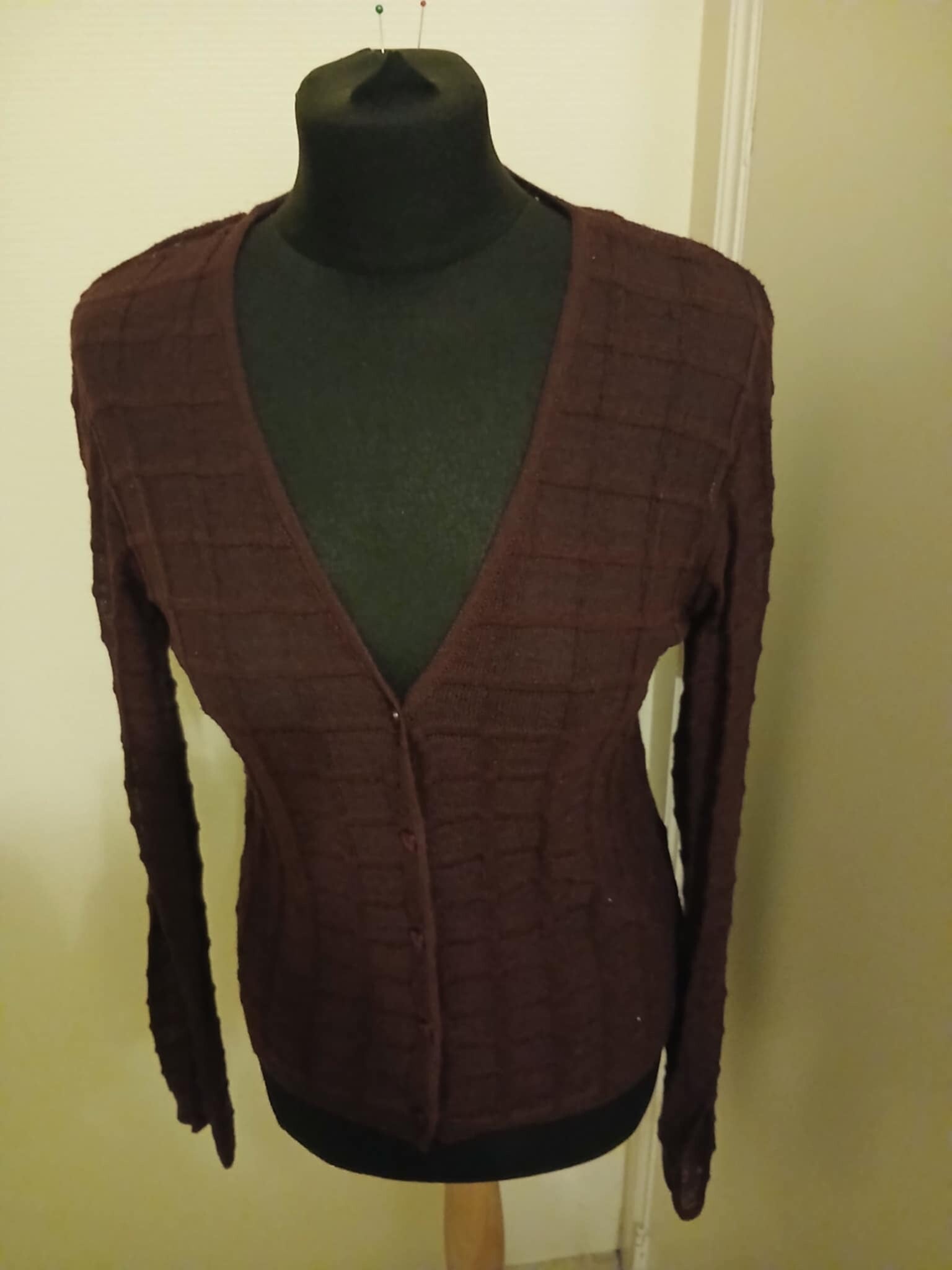 Adessa - Gilet bordeaux