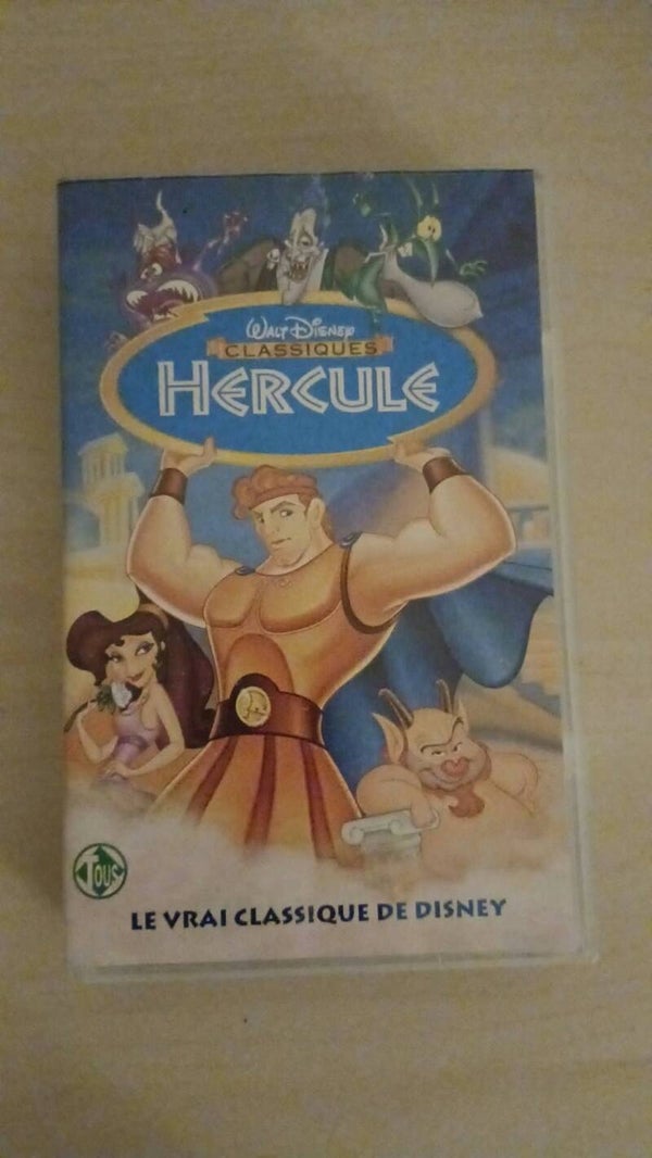 Cassette VHS Disney - Hercule - Le Vrai Classique (VF - Très bon état)