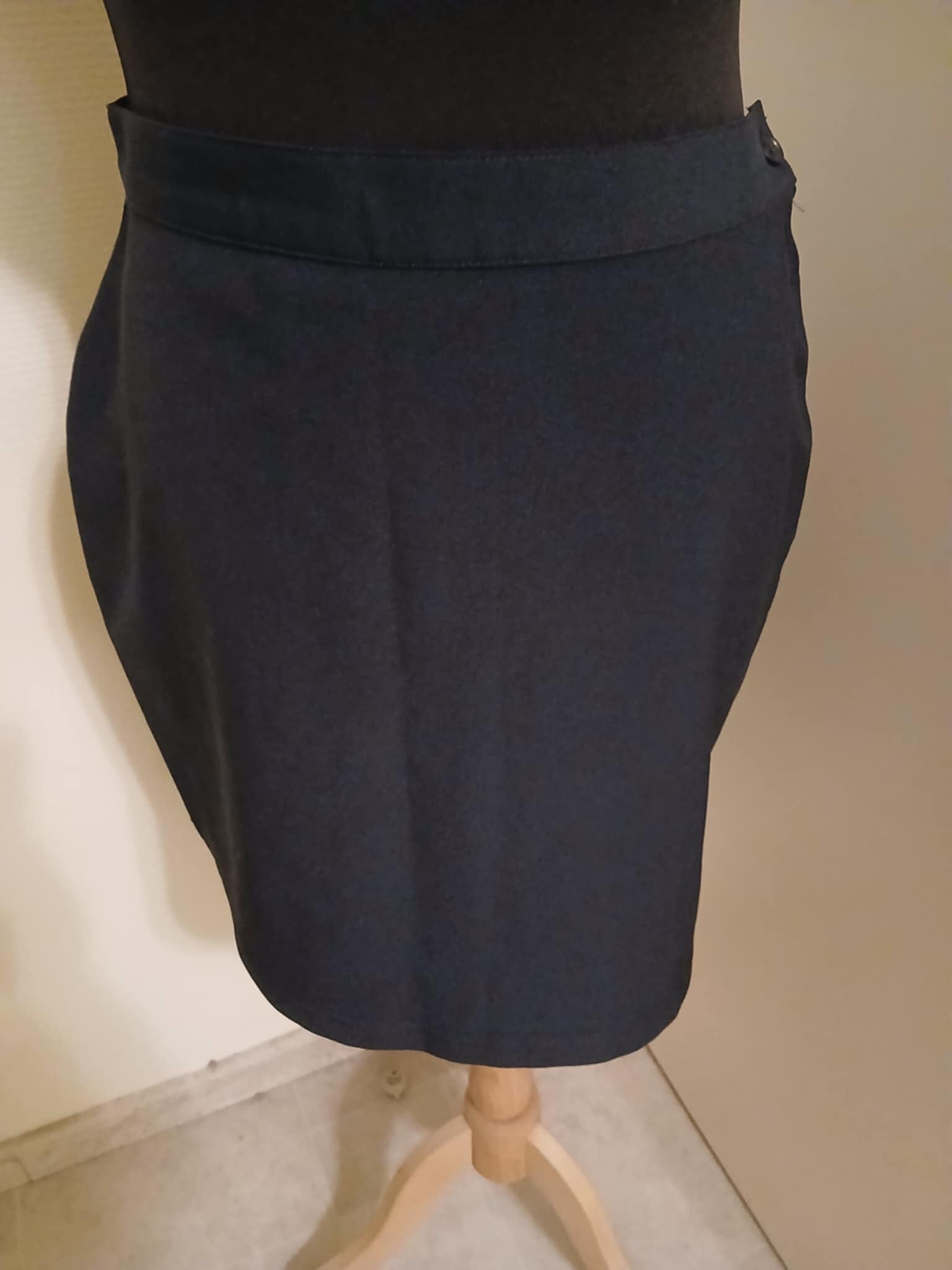 Benetton - Mini Jupe Bleu marine