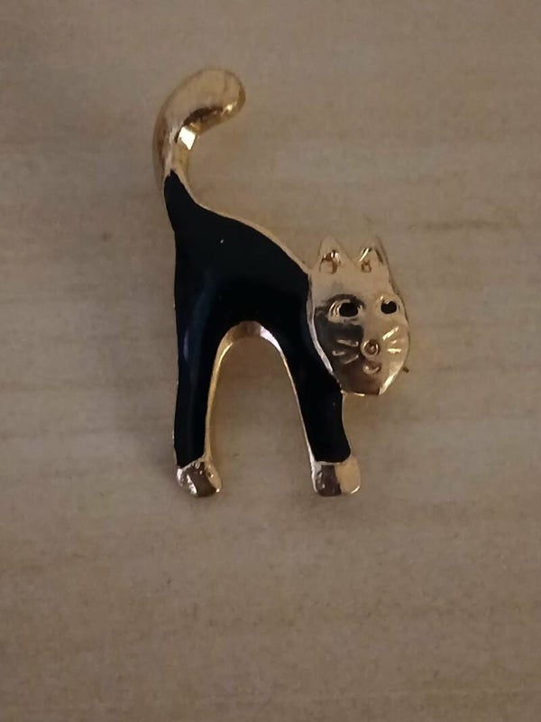Broche - Chat Rétro 60