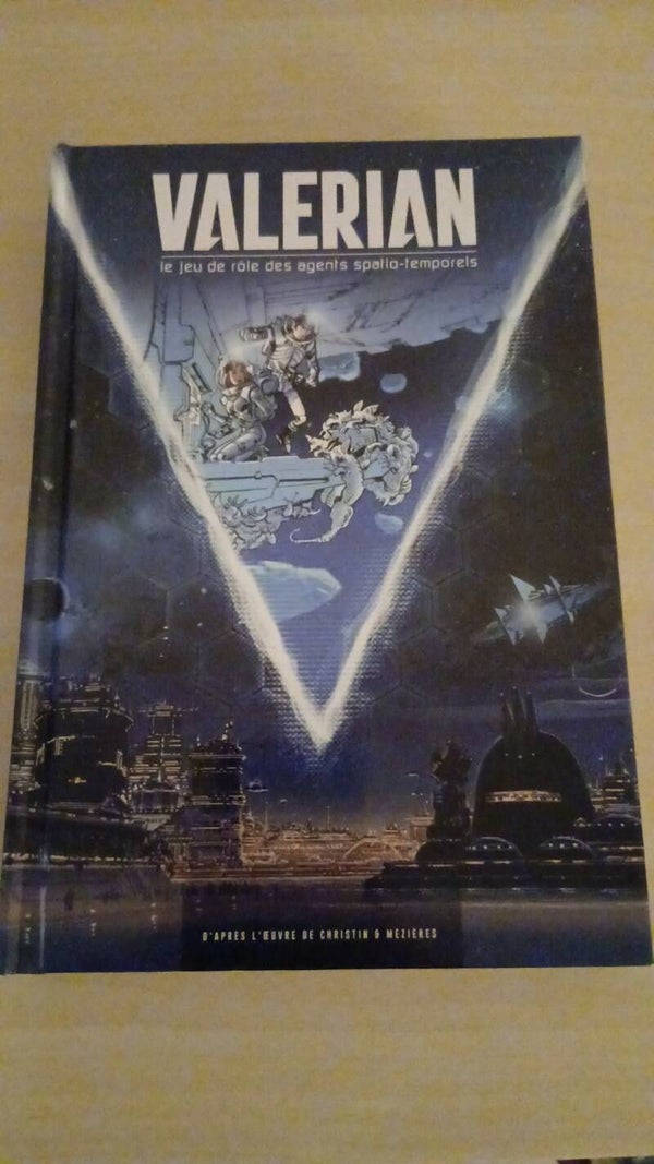 [Neuf] Valérian : Le Jeu de Rôle - Livre de base (Éditions Leto)