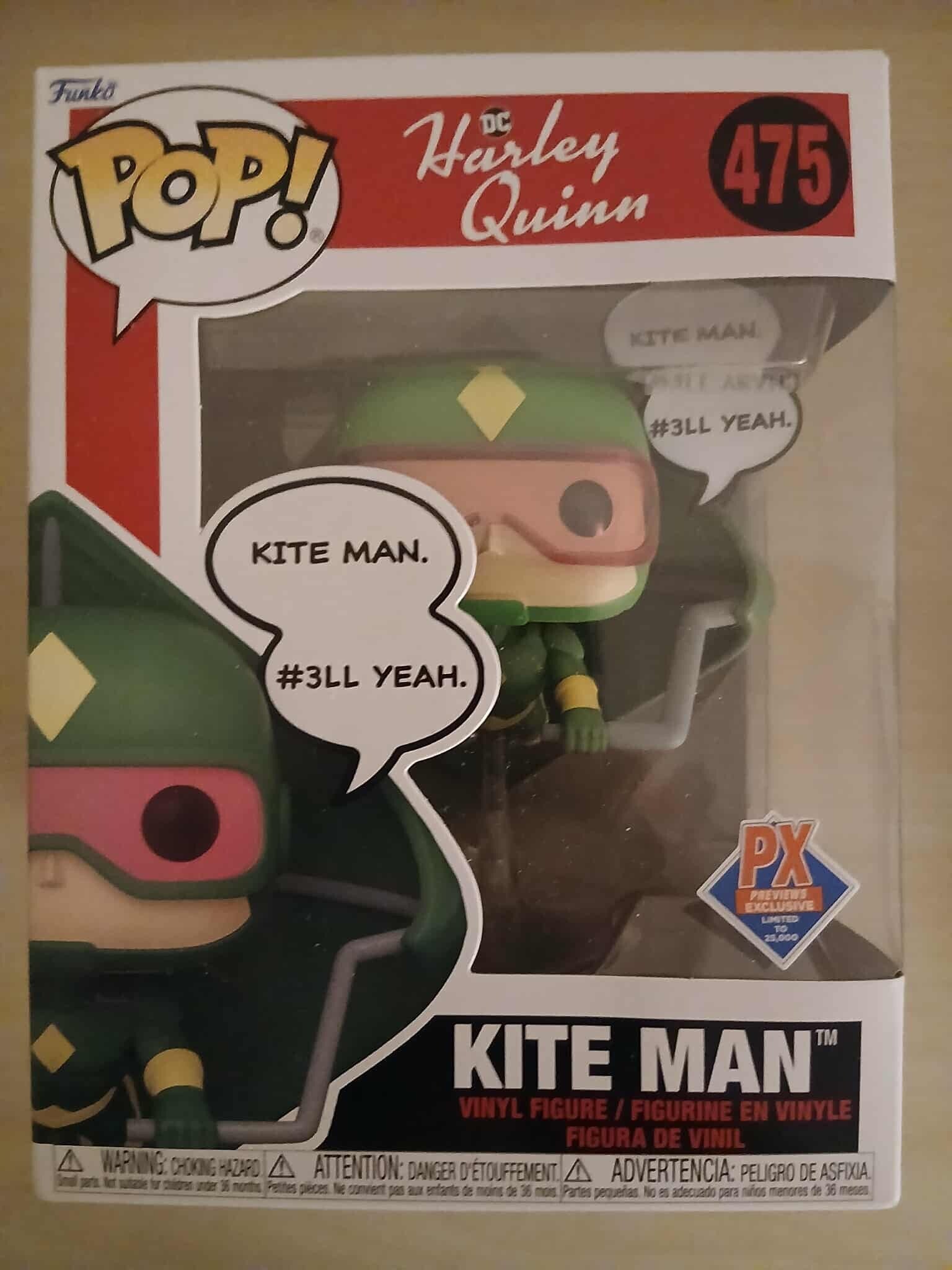 FUNKO POP - Harley Quinn - Kite Man #475