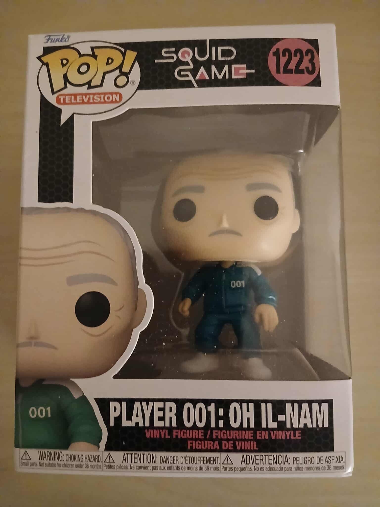 FUNKO POP - Squid Game - Player 001 Oh Il Man #1223