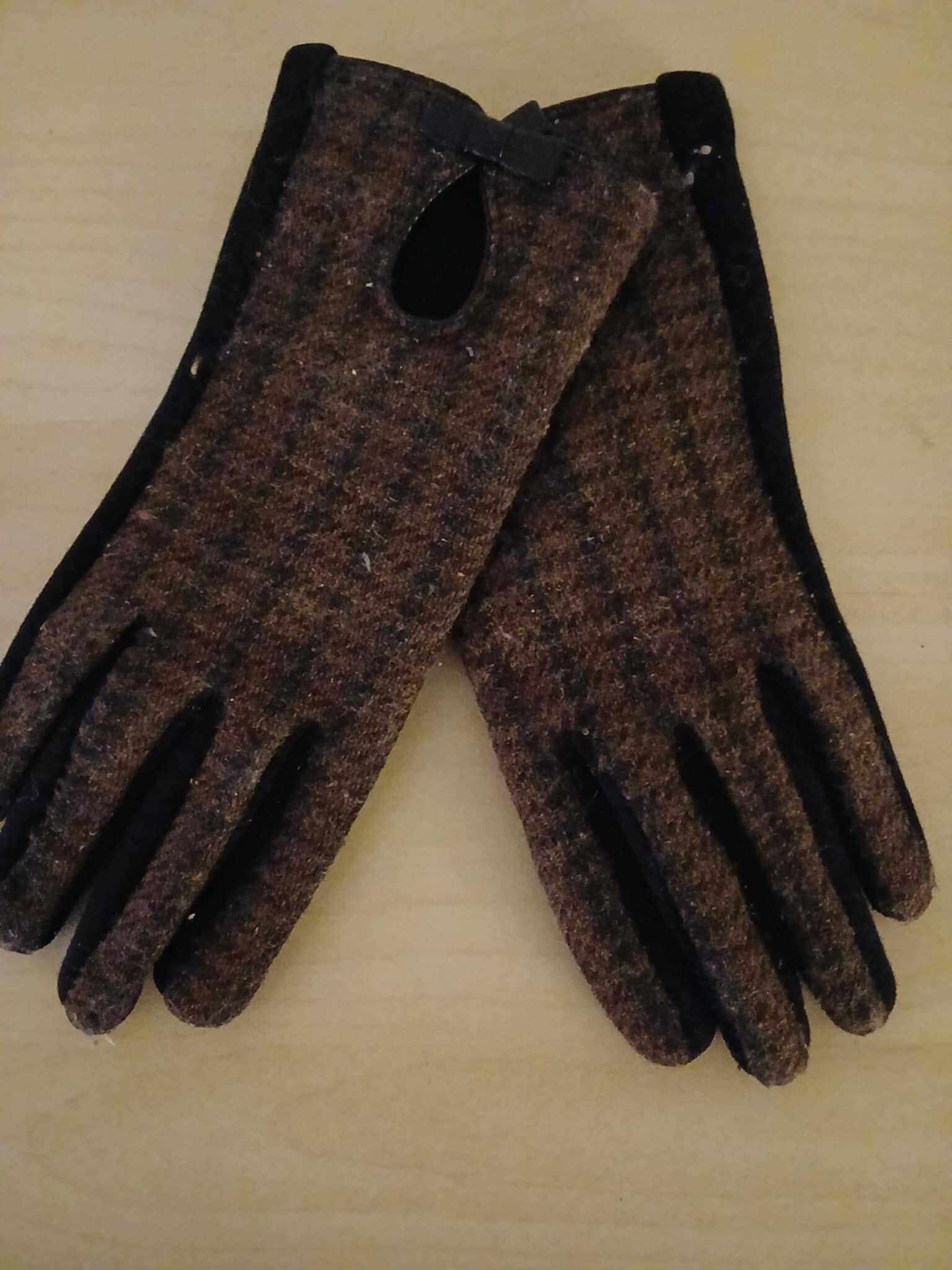 H&M - Gants brun et noir