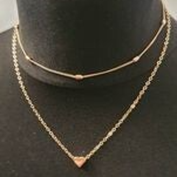 Collier "Double Love"