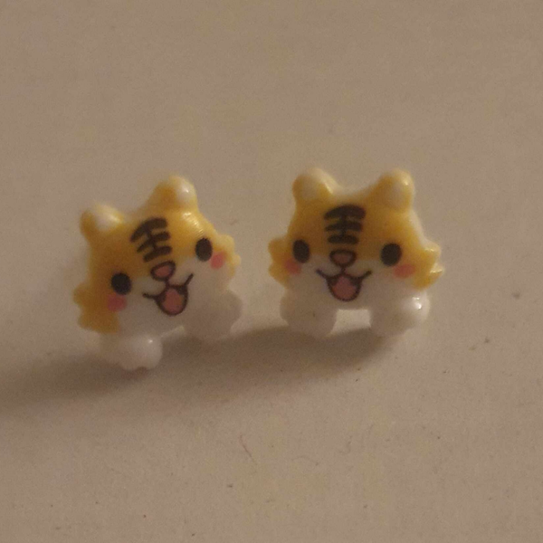 Les Z'animos - Boucles d'oreilles Happy Tigger