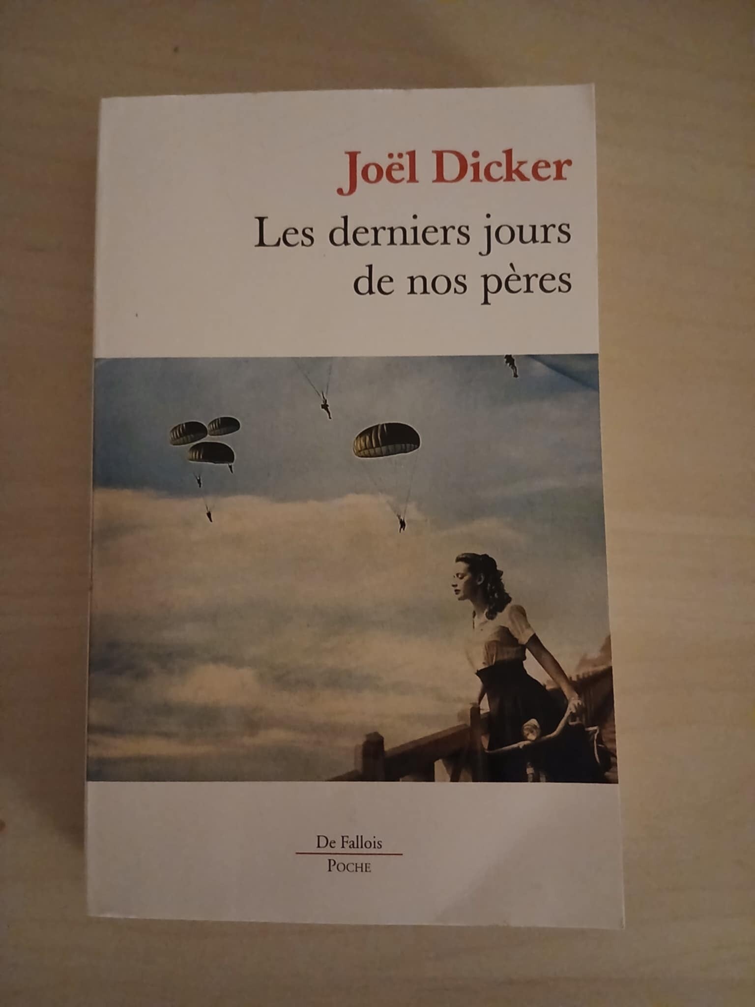 Roman - Les derniers jours de nos pères