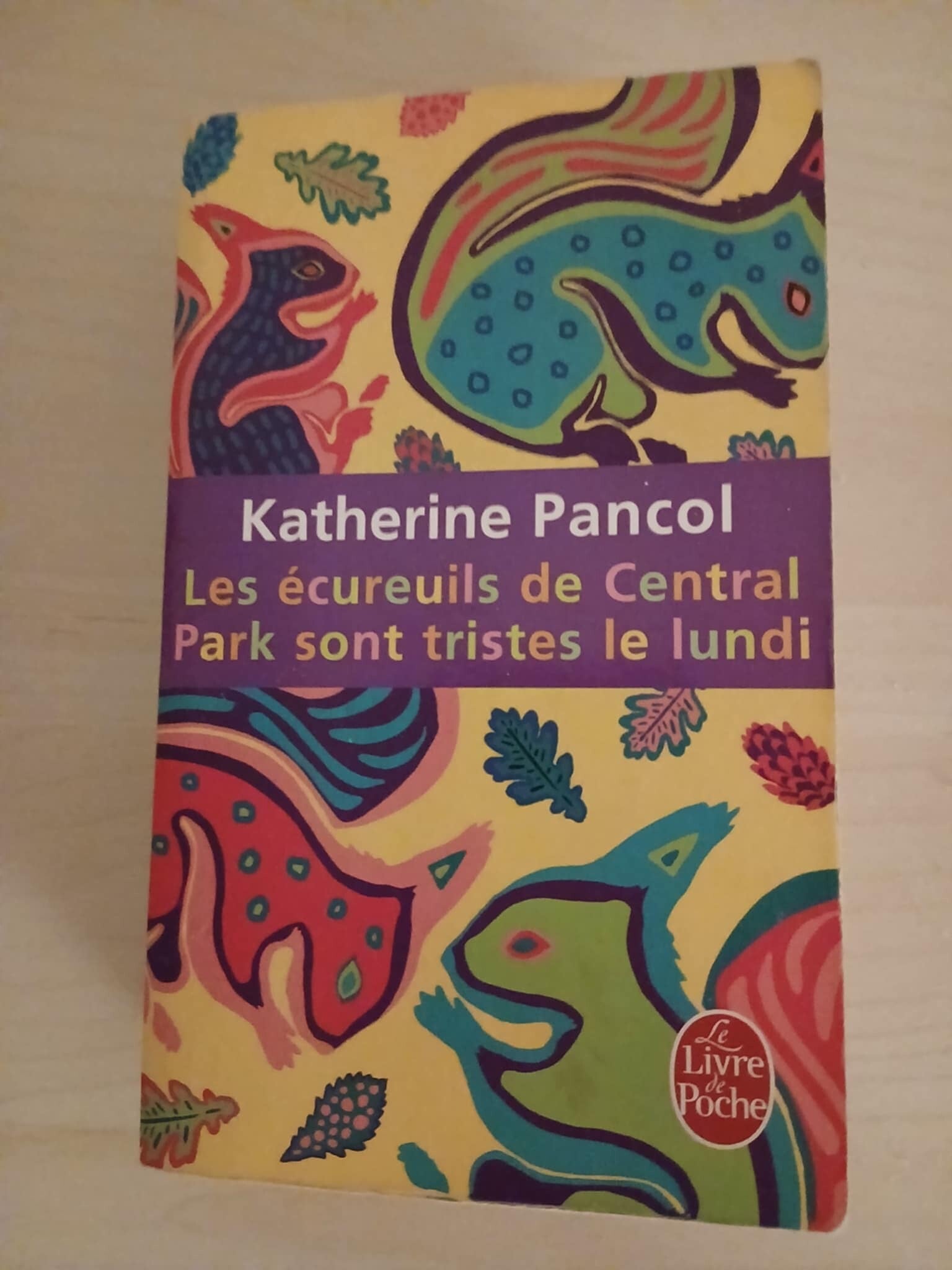 Roman - Les Ecureuils de Central Park sont tristes le lundi