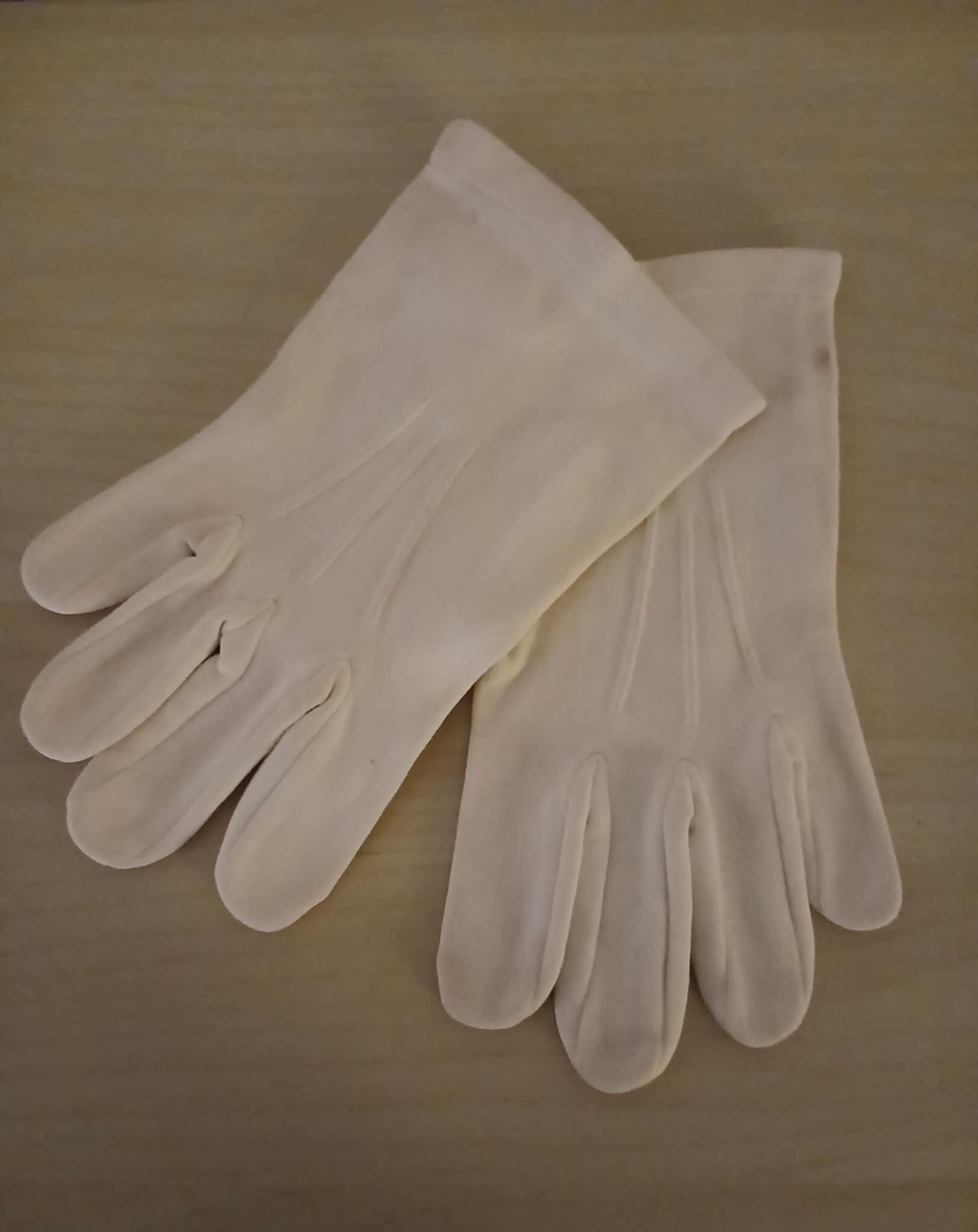 Vintage - Gants blancs
