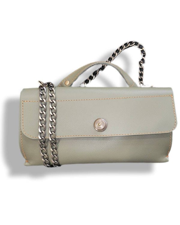 Le Distingué, sac-portefeuille en cuir