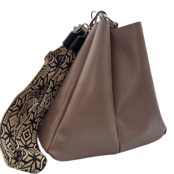 Manhattan - sac seau en cuir