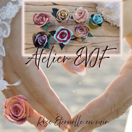 Atelier Rose Éternelle en cuir