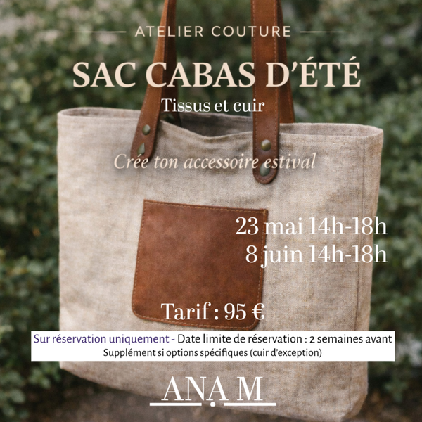 Atelier Mon cabas d'été
