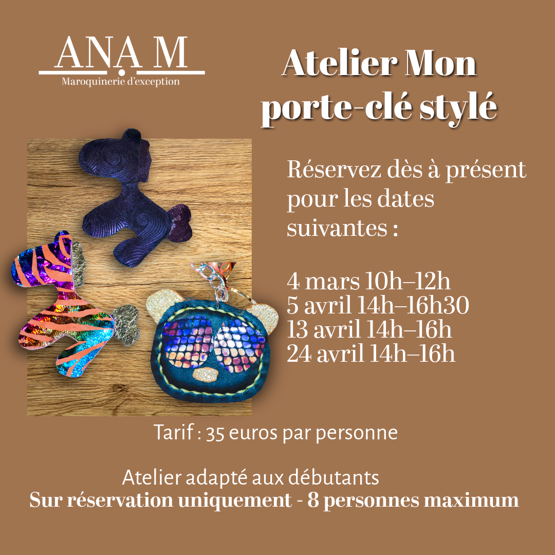 Atelier Mon porte-clé stylé