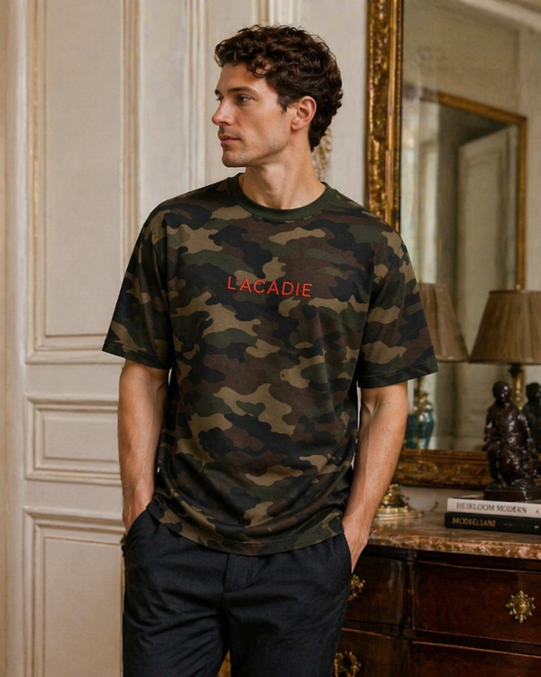 L’ACADIE Camouflage Héritage Tee