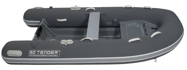 3D TENDER - ultimate 320 hypalon light grey + housse de tube