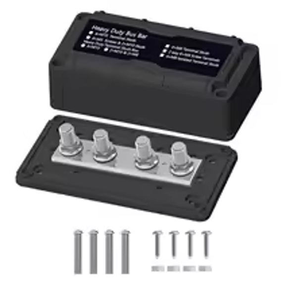 Busbar 500A étanche noir