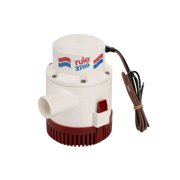 RULE - Pompe de cale immergeable 12V 14 000 l/h NON AUTOMATIQUE